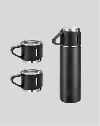 Paslanmaz Çelik 500 ml Termos Seti – 8 Saat Isı Koruma, Vakumlu, Sızdırmaz ve Taşınabilir