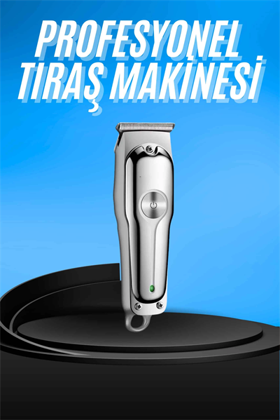3 Kademeli Tıraş Makinesi Paslanmaz Çelik Bıçaklı 2 Saat Kullanım USB Şarjlı BX-313689