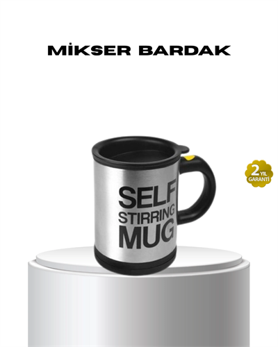 Paslanmaz Çelik Kendi Kendini Karıştıran Akıllı Kupa – Isı Yalıtımlı