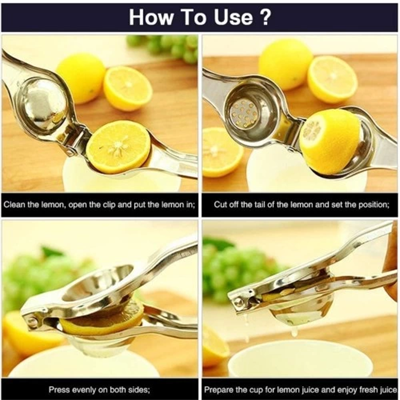 Paslanmaz Çelik Limon Sıkacağı