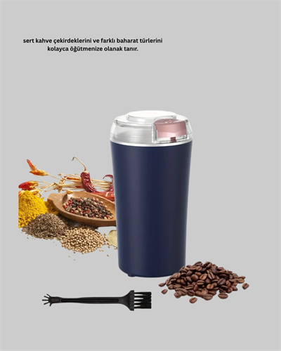 Paslanmaz Çelik Otomatik Öğütücü Kolay Temizlenebilir Yedek Bıçaklı