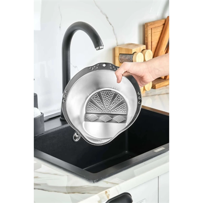 Paslanmaz Çelik Pirinç Süzgeci