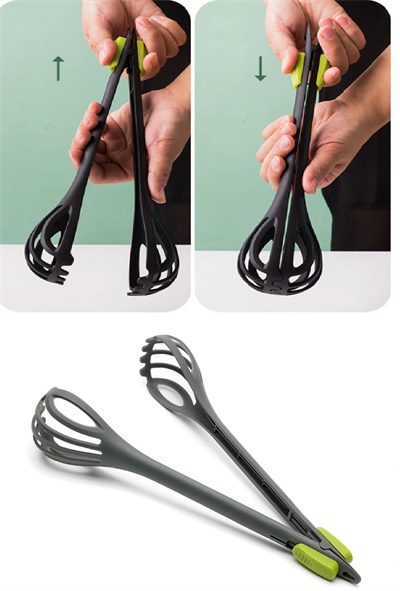 Paslanmaz Mutfak Maşası - 27 Cm Mangal Barbekü Maşası