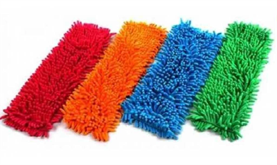 Paspas Yedeği Mikrofiber Makarna Mop Paspas Yedeği 60 Cm