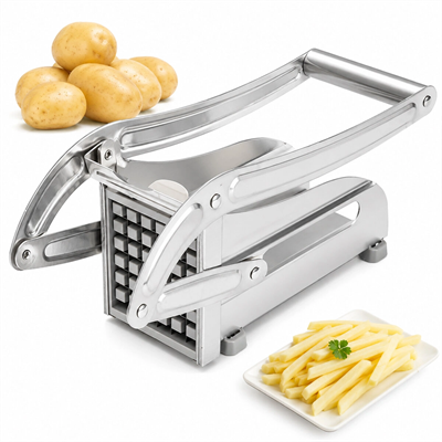 Patato-chıpper Manuel Patates - Sebze Dilimleme Makinesi Komple Metal Üstten Kollu Bx40