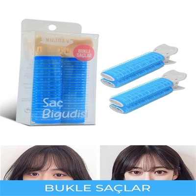 Pati Detaylı Saç Bigudi