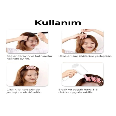 Pati Detaylı Saç Bigudi