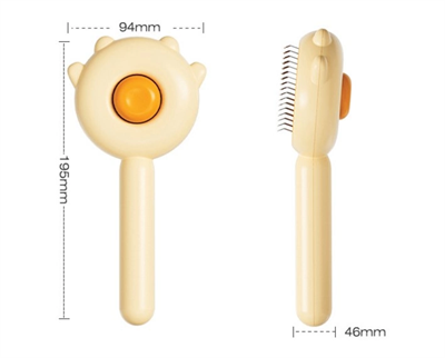 Pati Tasarımlı Otomatik Temizlenen Evcil Hayvan Tarağı
