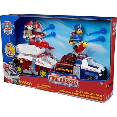 Paw Patrol, İtfaiye Kurtarma Araçları 2li Paket