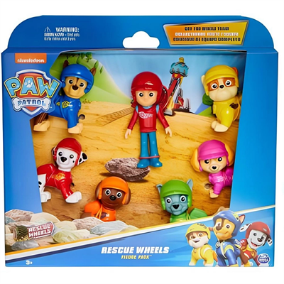 Paw Patrol Rescue Wheels Temalı Figür Seti