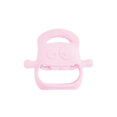 Pembe Bebek Silikon Diş Kaşıyıcı