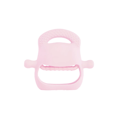 Pembe Bebek Silikon Diş Kaşıyıcı