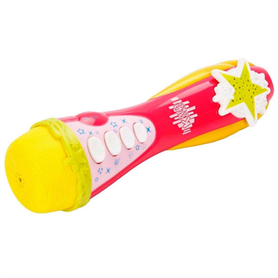 Pembe Karaoke Mikrofonu