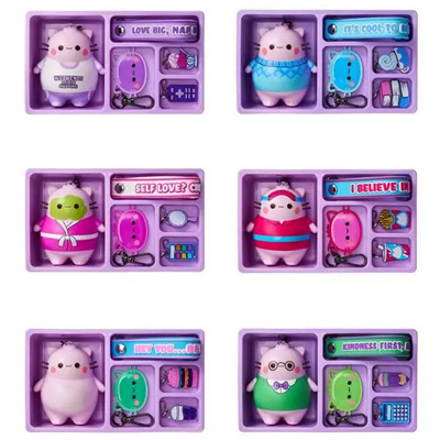 Pembe Kedi Bento Kutusu Sürpriz Paket