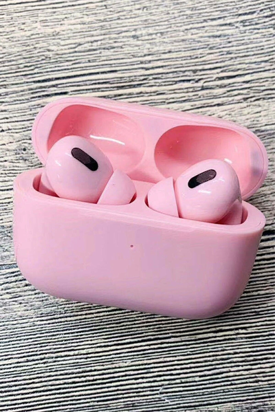Pembe Renkli Kablosuz Kulak İçi Kulaklık, Bluetooth 5.0 Bağlantılı ve Dokunmatik Kontrol Özellikli