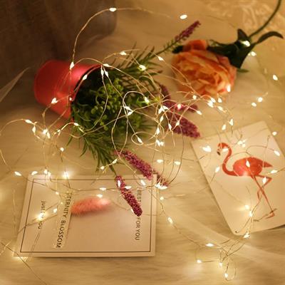 Peri Led Işık 10 Metre (Sarı) Pilli Aydınlatma Şerit Led Saçak Spot Süsleme (3936)