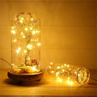 Peri Led Işık 5 Metre (sarı) Pilli Aydınlatma Şerit Saçak Spot Süsleme Bx40