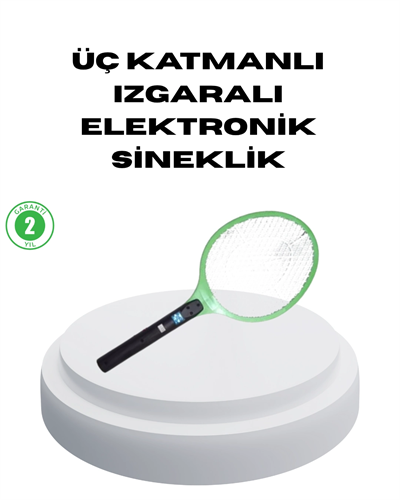 Pil ile Çalışan Elektronik Sinek Öldürücü – Çocuk ve Evcil Hayvan Dostu Tasarım