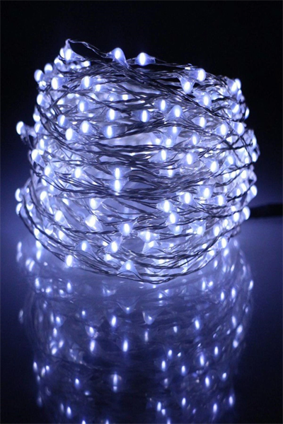 Pilli 5 Metre Dekoratif Peri Led Beyaz Aydınlatma Süsleme Lambası Bx40