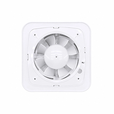 Plastik Aspiratör 120 Beyaz Banyo Tuvalet Havalandırma Aspiratörü 16w 1900rpm 80m3/h Ebt-120sb Bx40