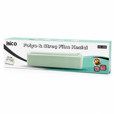Plastik Folyo - Streçlik Film Kesici 35cm Pratik Kesme Aparatlı Manyetik Sabitleme Bx40