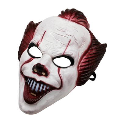 Plastik Joker Maskesi Killer Palyaço Maskesi Bx40