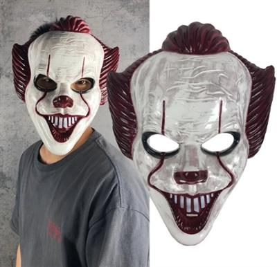 Plastik Joker Maskesi Killer Palyaço Maskesi (3936)