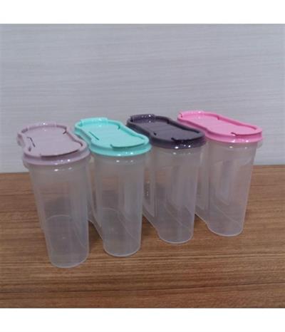 Plastik Kapaklı Majör Baharatlık Baharat Saklama Kutusu Kabı (3936)