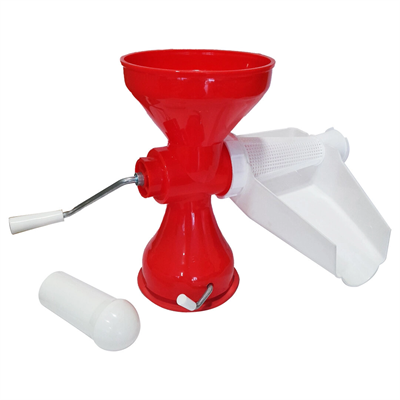 Plastik Süzgeçli - Hazneli Salça Makinesi  Metal Kollu Ev Yapımı Firesiz Pratik Kullanım Brkt-312007 Bx40