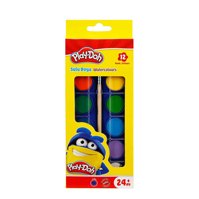 Play-Doh Sulu Boya Küçük 12 Renk
