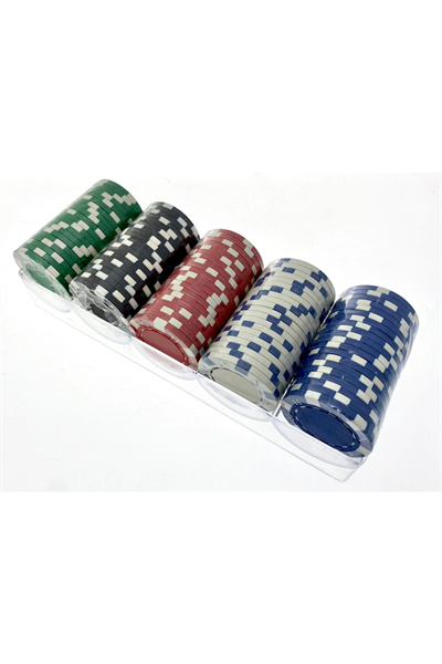 Poker çipi seti 100 adet oyun çipi Diğer Oyun Takımları için uygun - Hobi & Eğlence