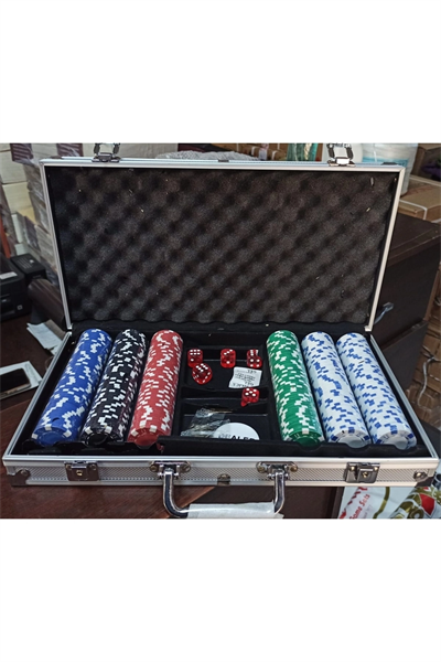 Poker seti 300 parça metal çantalı oyun takımı - Hobi & Eğlence Diğer Takımları Kategorisi