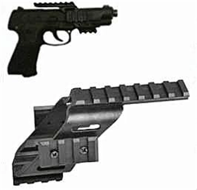 Polimer Naylon Fener Lazer Üst Ray 22mm