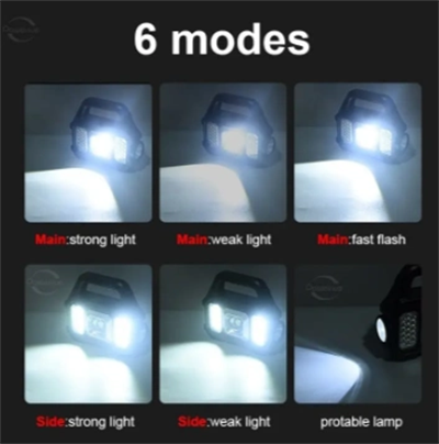 Polizei P-880a Solar Powerbanklı Şarjlı Taşınabilir Güçlü Fener