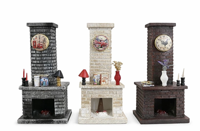 Polyester Şömine Tütsülük İk027