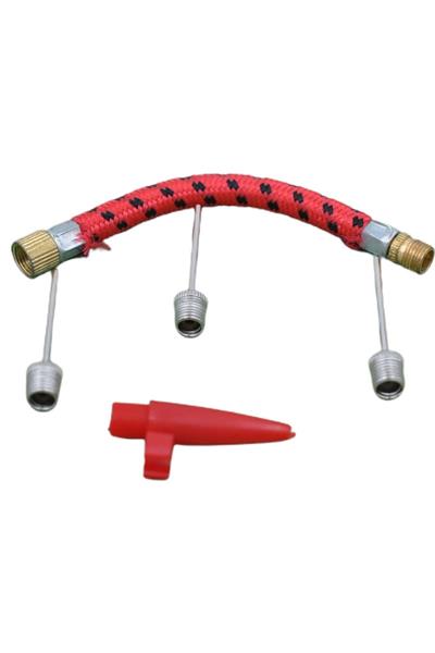 Pompa İğne Başlık Seti Top Bisiklet Lastiği Şişirme İğneleri (3936)