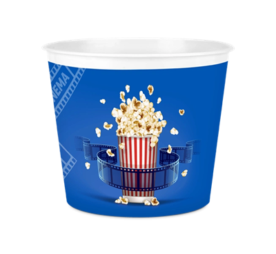 Popcorn Mısır Kovası Dekoratif - Dev Boy
