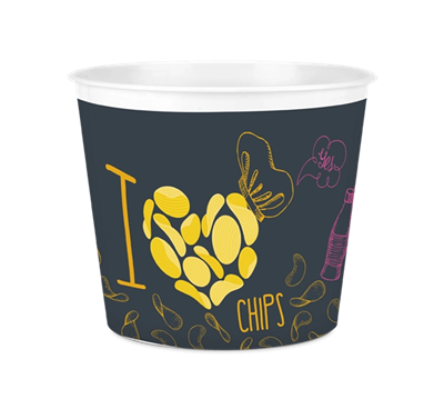 Popcorn Mısır Kovası Dekoratif - Dev Boy