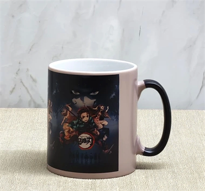 Porselen Renk Değiştiren Demon Slayer Kupa Bardak Aalk380