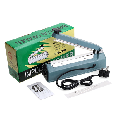 Poşet Ağzı Torba Kapatma Yapıştırma Makinası Demir 20 Cm Bx40