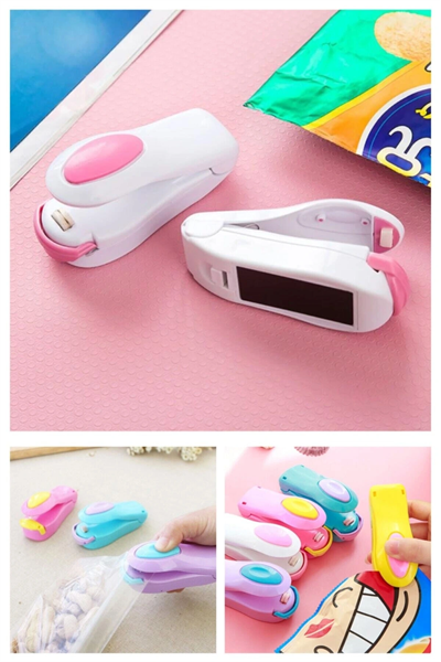 Poşet Kapatıcı - Poşet Ağzı Kapatıcı Isıtmalı Vakumlu Yapıştırma