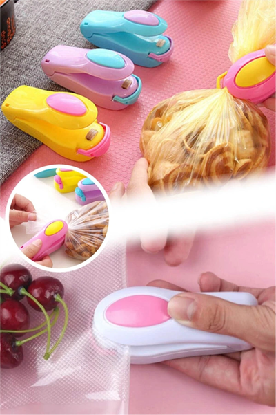 Poşet Kapatıcı - Poşet Ağzı Kapatıcı Isıtmalı Vakumlu Yapıştırma