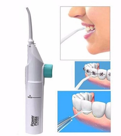 Power Floss Mekanik Diş Ve Ağız Temizleme Aleti ve Diş Beyazlatma Seti