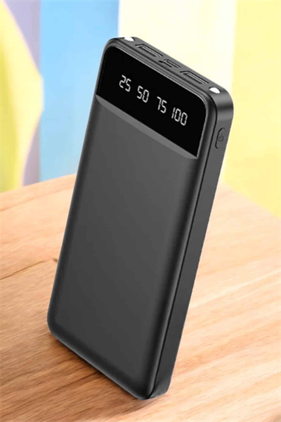 Powerbank 20.000 Mah LCD Ekran USB Lightning Type-C Uyumlu İOS ve Android