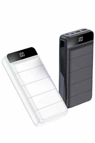 Powerbank 50.000 Mah Dijital Göstergeli Taşınabilir 4 Portlu Hızlı Powerbank Yeni Nesil
