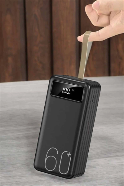 Powerbank 60.000 MAH Dijital Göstergeli 4 Portlu Taşınabilir