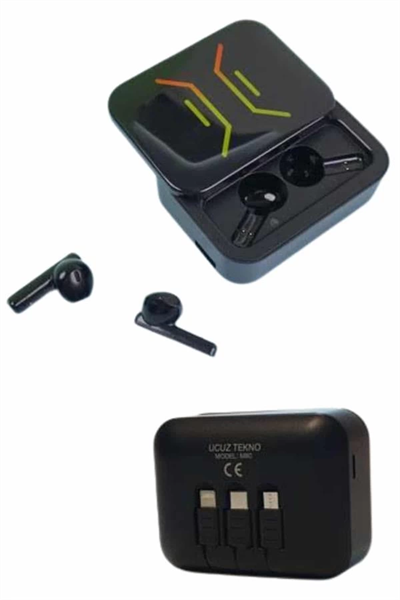 Powerbank Bluetooth Kulaklık Oyuncu Kulaklığı Yüksek Ses Kaliteli