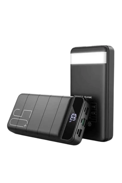 Powerbank Çoklu Şarj Girişi 50.000 Mah Taşınabilir Dijital Göstergeli