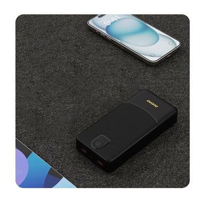 Powerbank Dudao K10pro 2.4a 20000mah 2 X Usb-a - Siyah Bx40