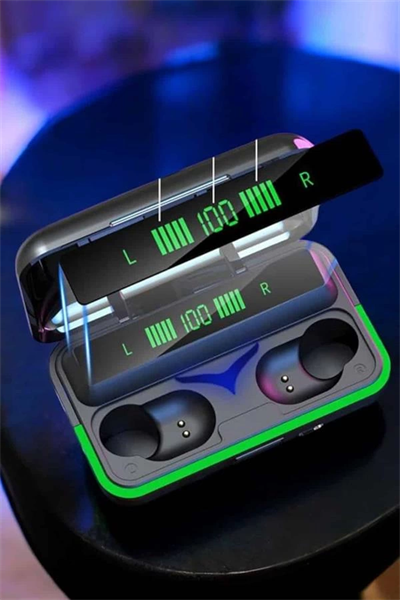 Powerbank Özellikli Kablosuz Bluetooth Kulaklık RGB Işıklı